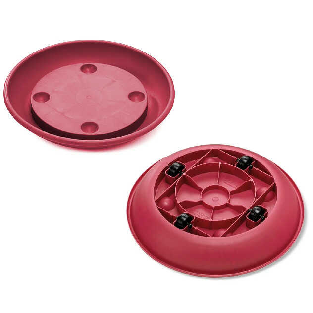 Plastic Saucer for Round Pots Plastona Wheels 925